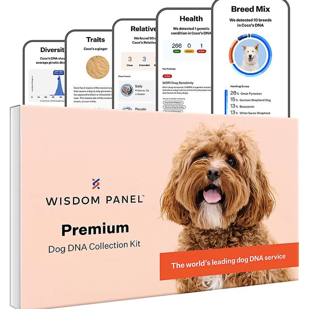 Dna Kits<Wisdom Panel Premium Breed Identification & Health Condition Identification Dna Test For Dogs