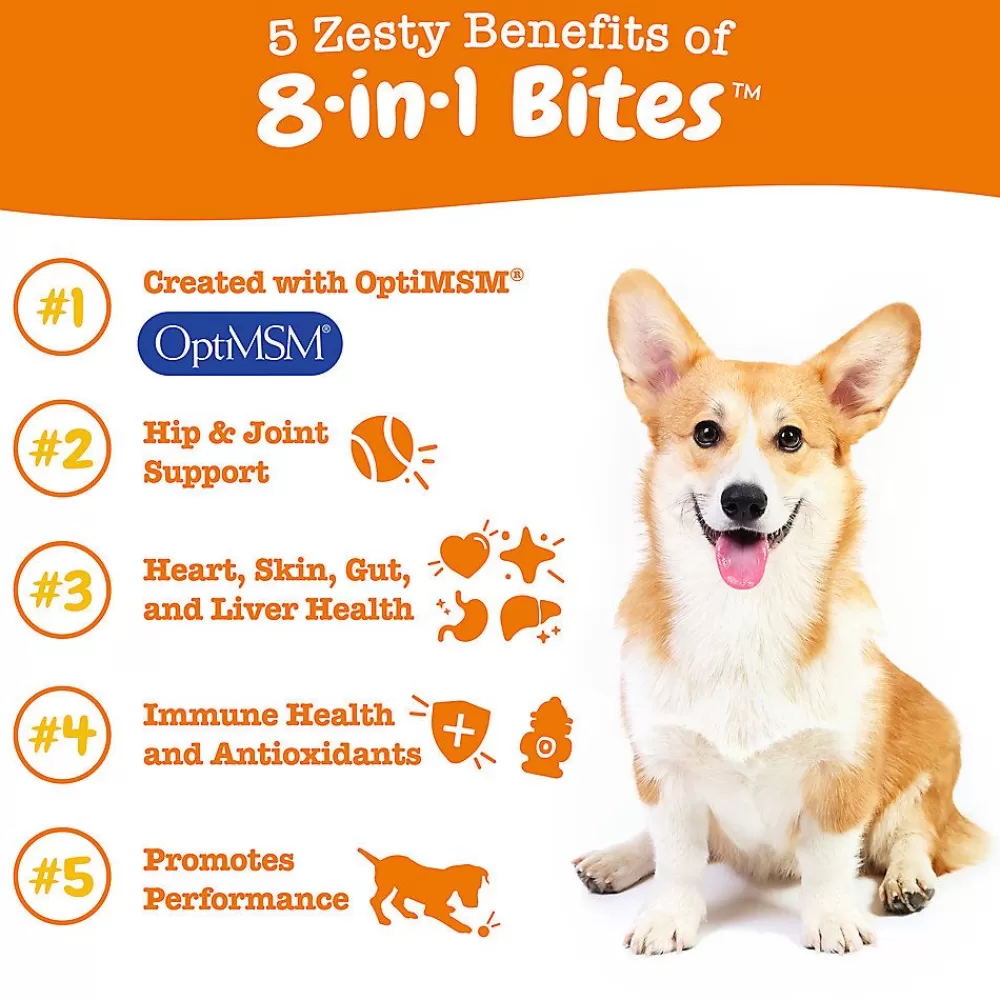 Health & Wellness<Zesty Paws 8-In-1 Multivitamin Bites For Dogs - Chicken Flavor - 90 Ct