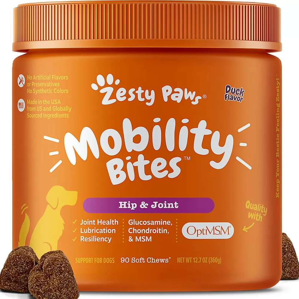 Vitamins & Supplements<Zesty Paws Mobility Bites For Dogs - Duck Flavor - 90 Ct