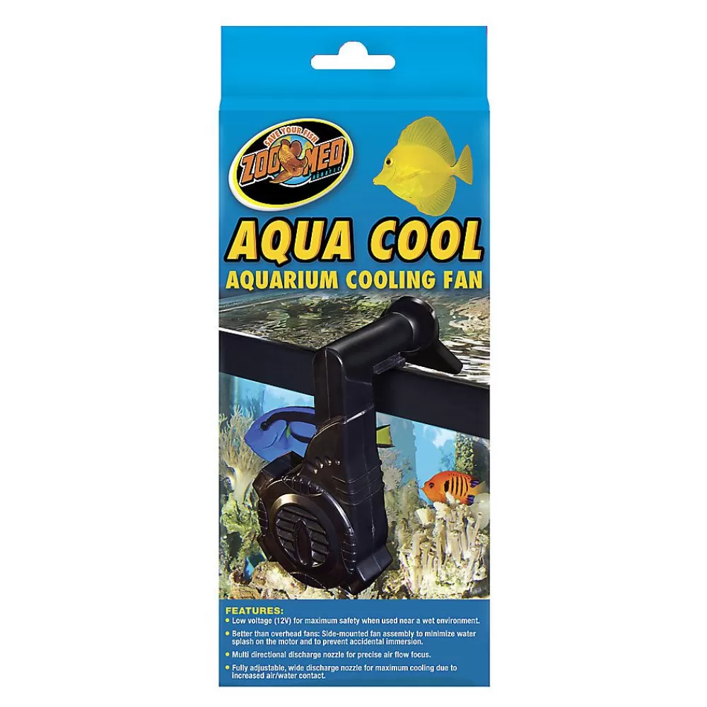 Humidity & Temperature Control<Zoo Med Aqua Cool Aquarium Cooling Fan