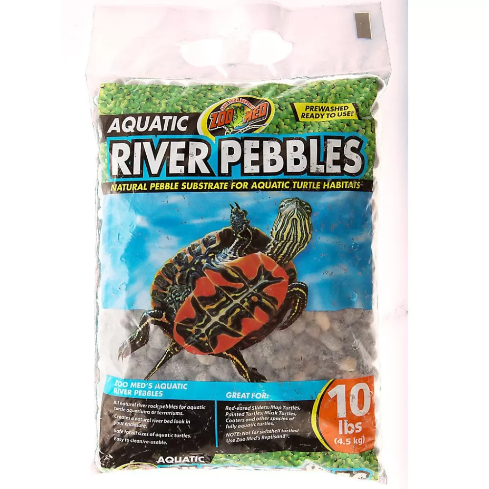 Substrate & Bedding<Zoo Med Aquatic River Pebble