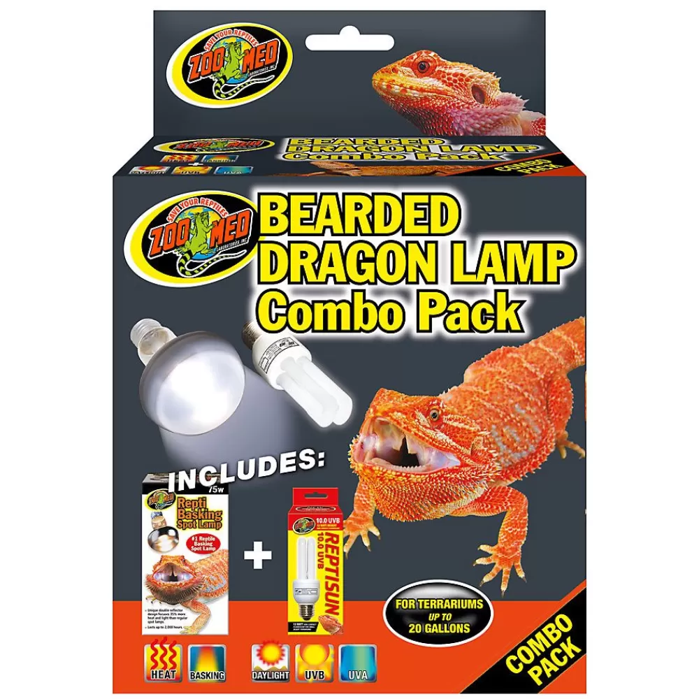 Bulbs & Lamps<Zoo Med Bearded Dragon Combo Pack