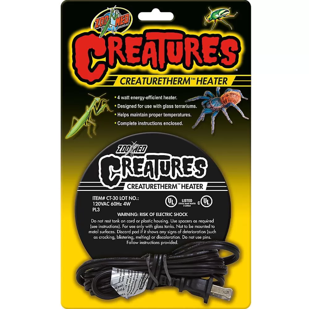 Heaters<Zoo Med Creatures Creaturetherm Reptile Heater