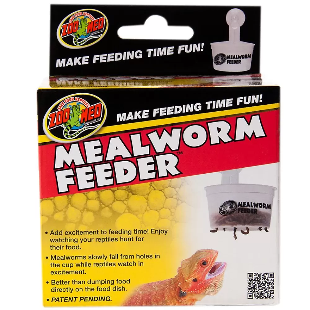 Feeders & Food Storage<Zoo Med Mealworm Reptile Feeder