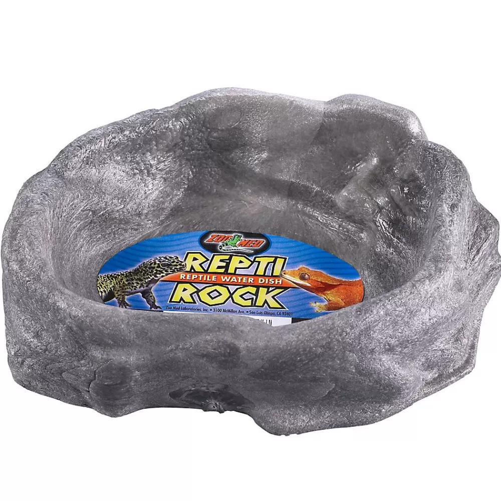 Feeders & Food Storage<Zoo Med Repti Rock Reptile Dish