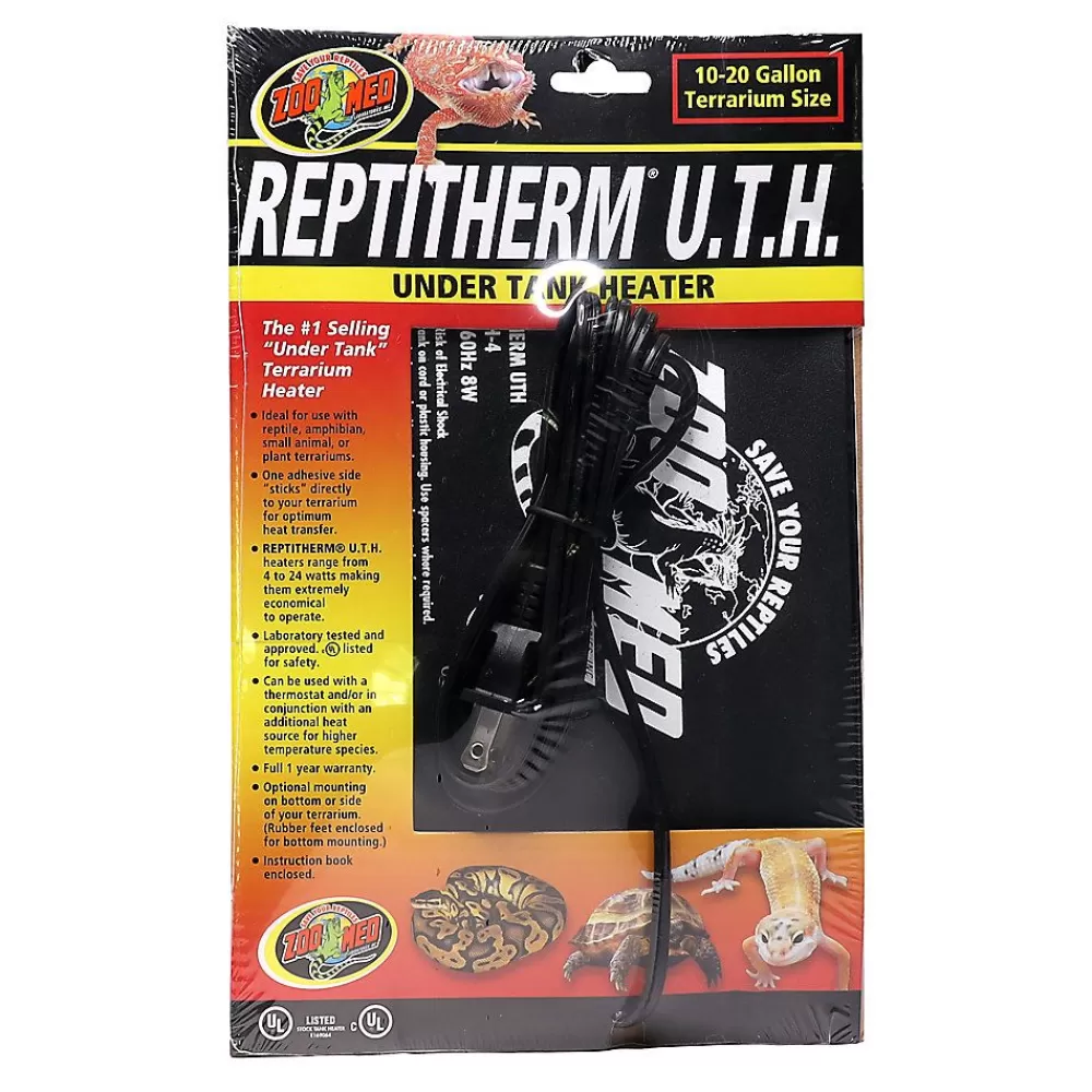 Heaters<Zoo Med Repti Therm Reptile Under Tank Heater