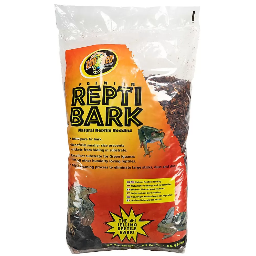 Turtle<Zoo Med Reptibark Natural Reptile Bedding