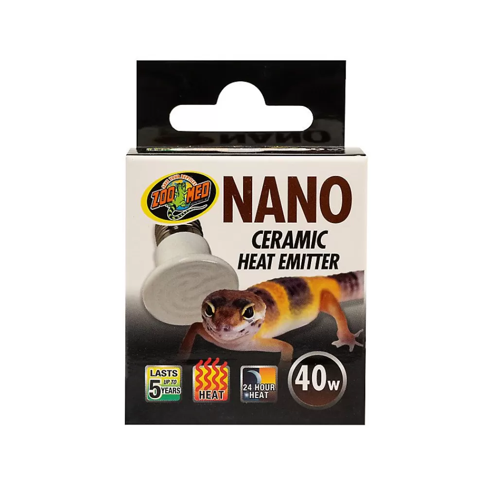 Heaters<Zoo Med Reptile Nano Ceramic Heater Emitter