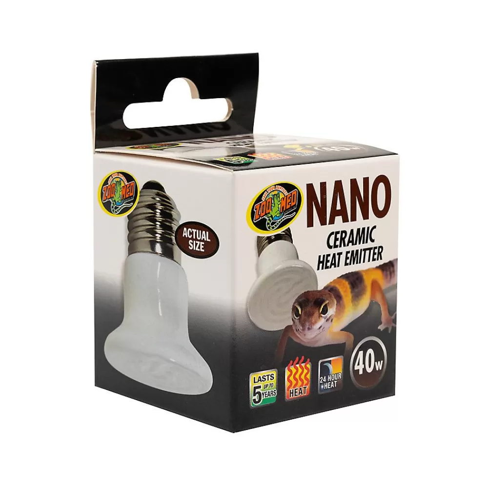 Heaters<Zoo Med Reptile Nano Ceramic Heater Emitter