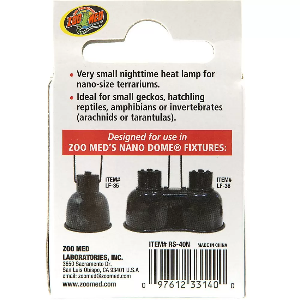 Bulbs & Lamps<Zoo Med Reptile Red Infrared Nano Bulb