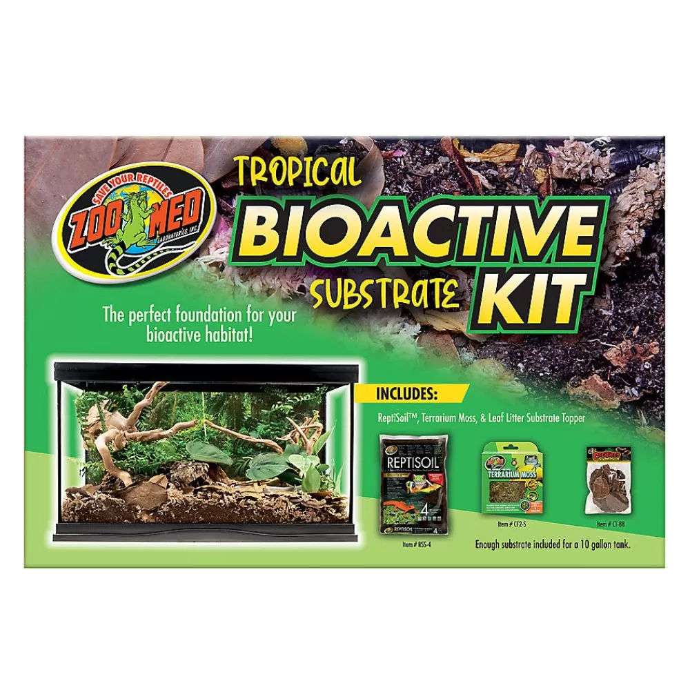 Substrate & Bedding<Zoo Med Tropical Bioactive Kit