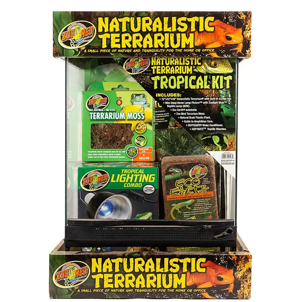 Terrariums<Zoo Med Tropical Terrarium Kit