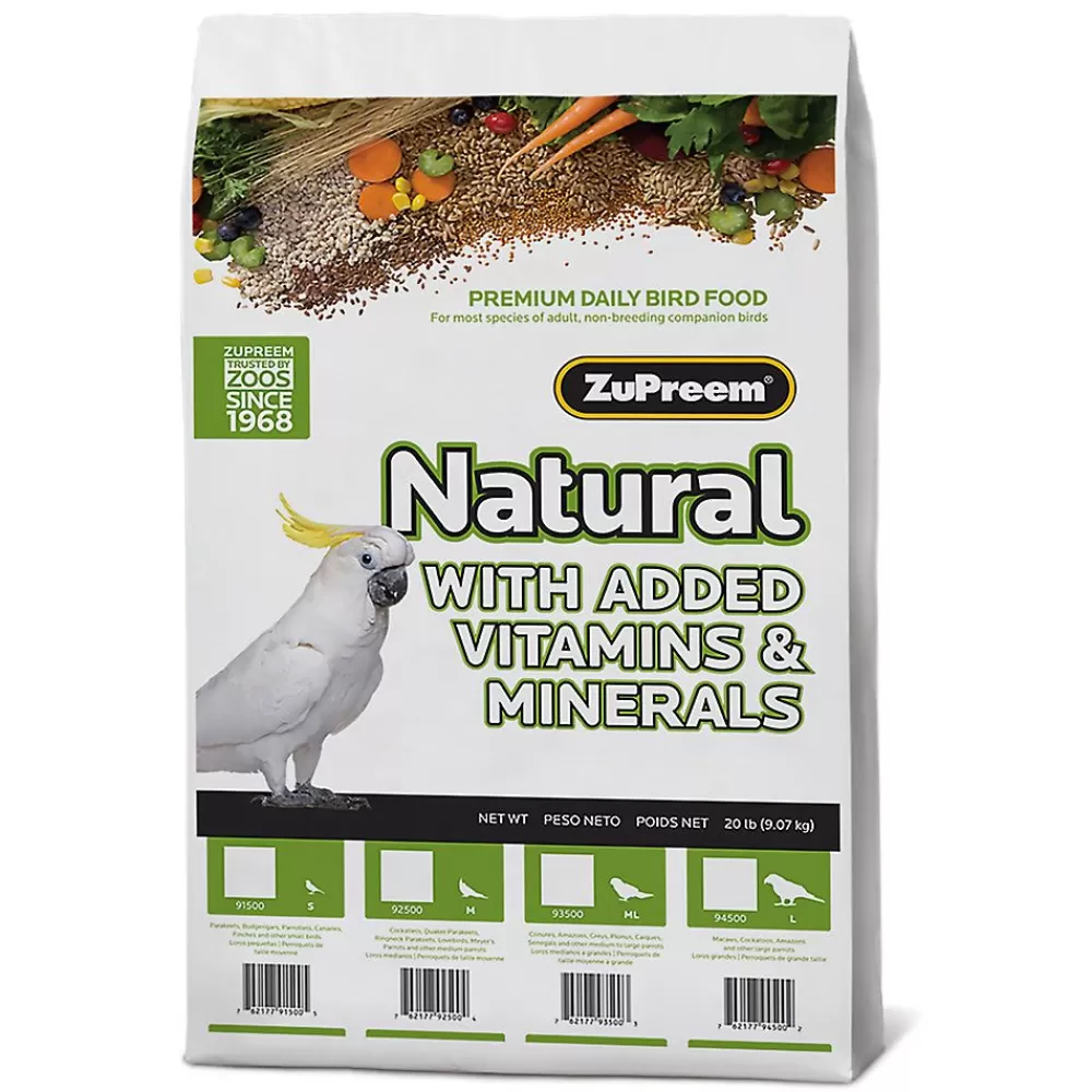 Parrot<ZuPreem ® Natural Large Bird Food