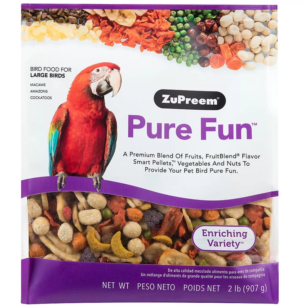 Parrot<ZuPreem ® Pure Fun Enriching Variety Mix Large Bird Food