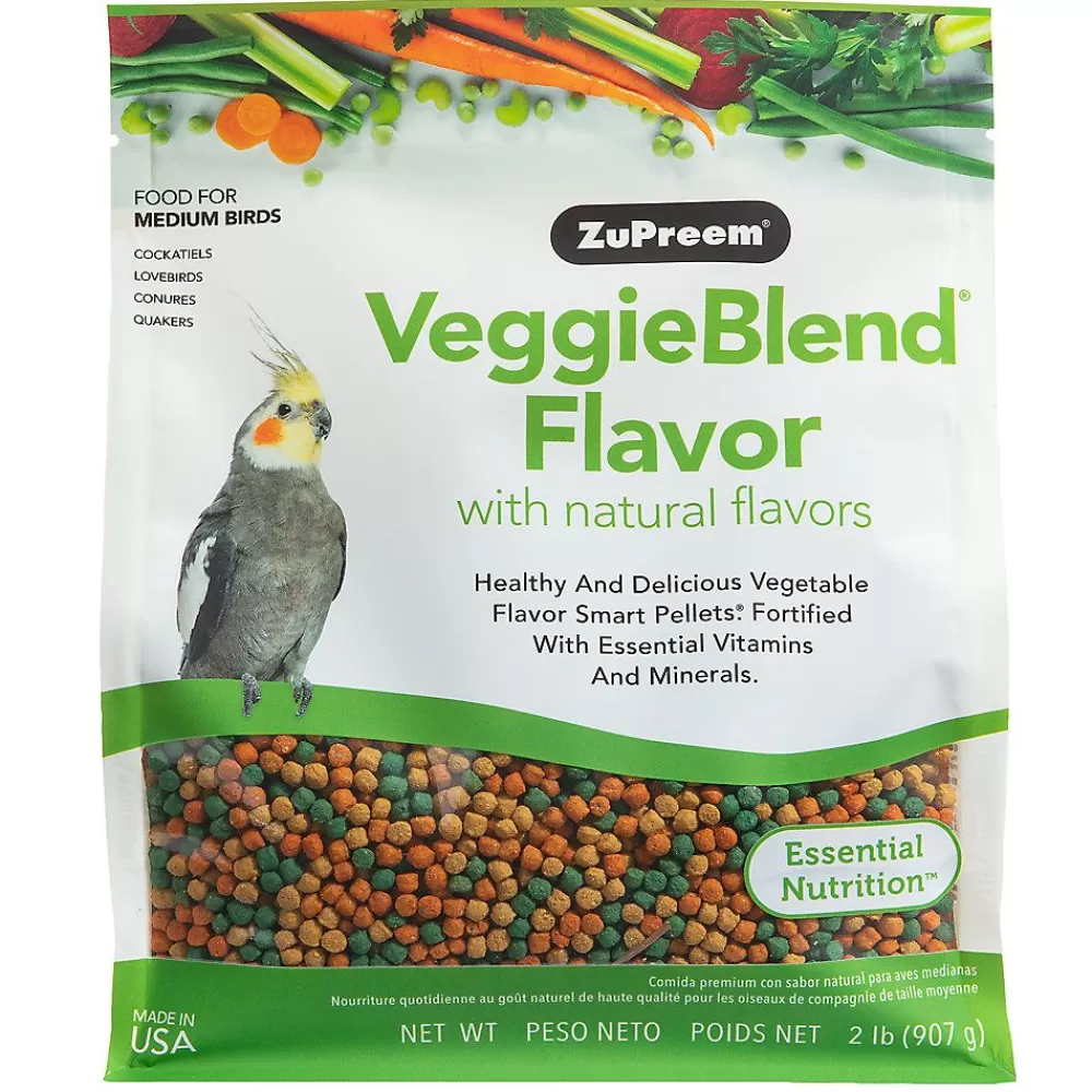 Lovebird<ZuPreem ® Veggieblend Flavor With Natural Flavors Medium Pet Bird Food